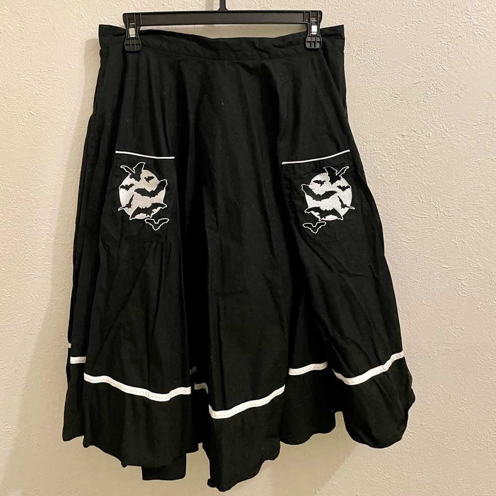 Hell Bunny 50s bat skirt